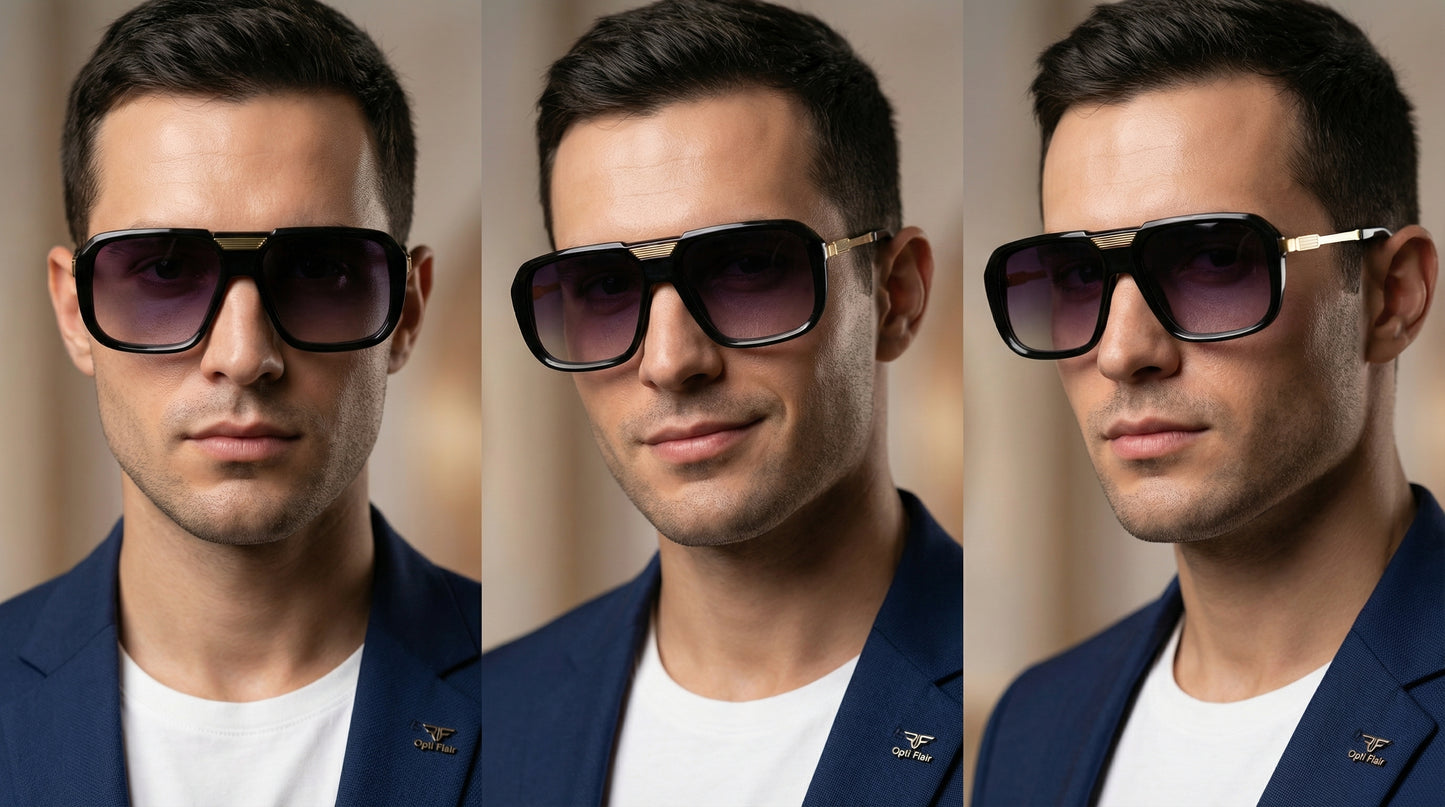 Trending Full Rim Sunglasses Uv protection for Men & Women Free size