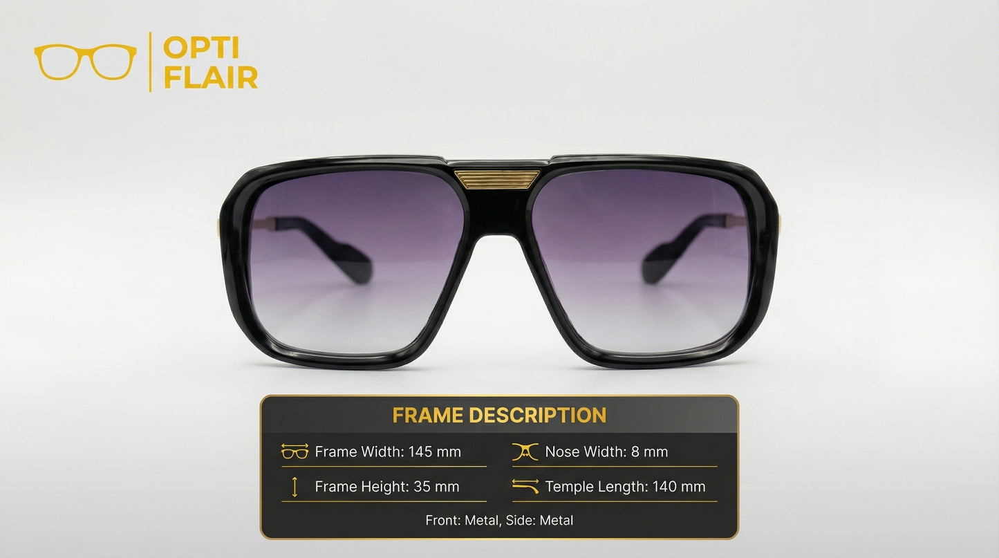 Trending Full Rim Sunglasses Uv protection for Men & Women Free size