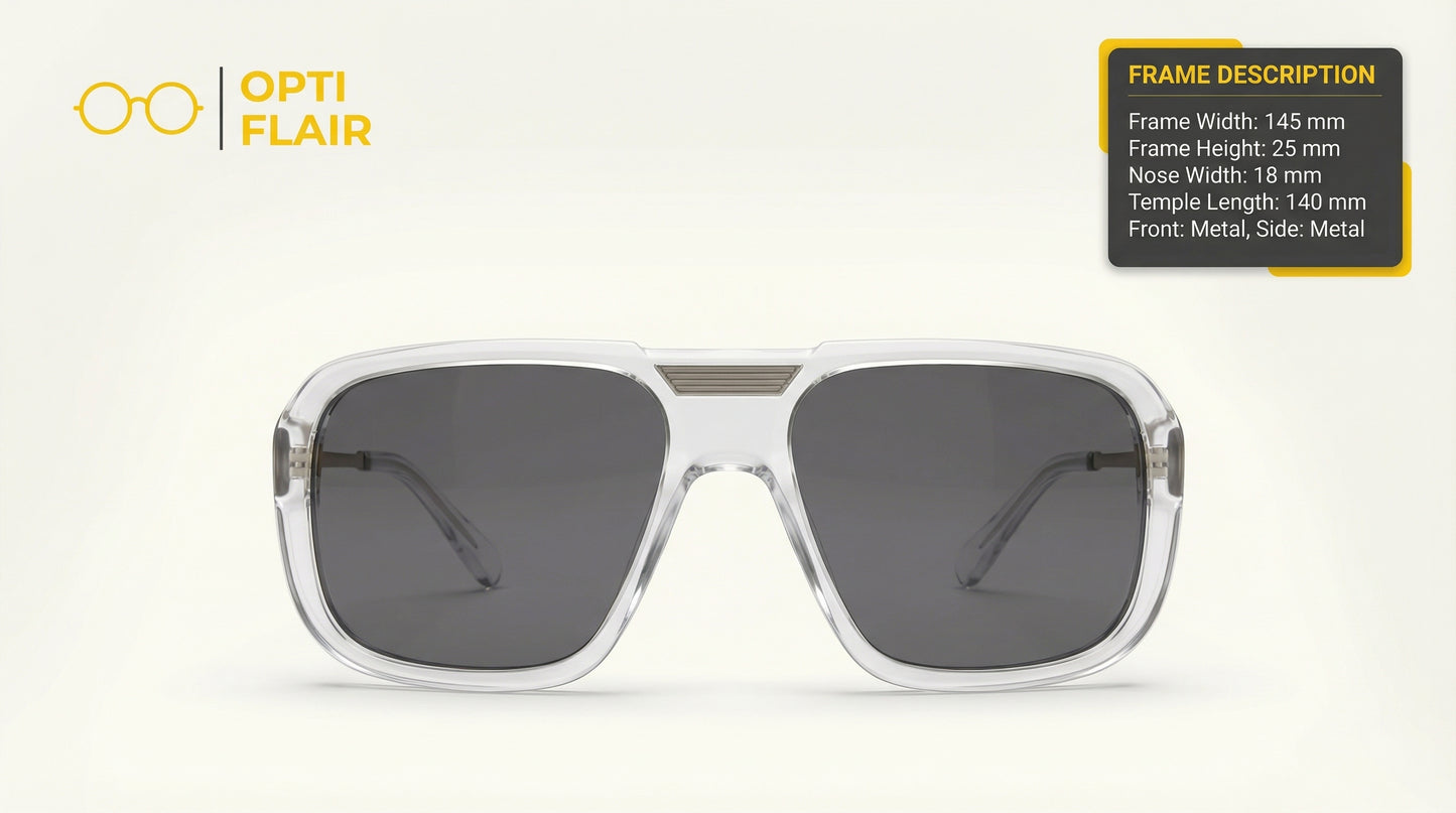 Letest style  sunglasses-uv rays proteced - for men and women size (M)